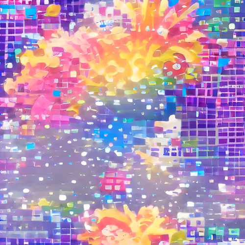 Pixels Exploding