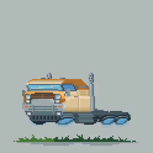 Pixel Hover Cars