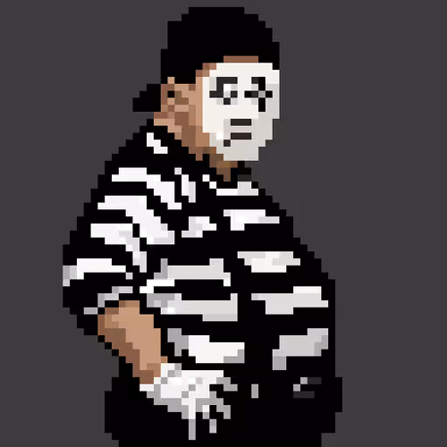 Pixel Mime Artist