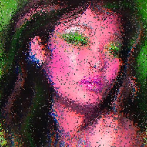 PIXEL MIRAGE GIRL - old