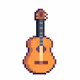 Pixel musical instruments