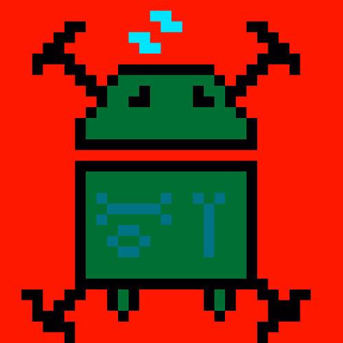 pixel nft graphic - old