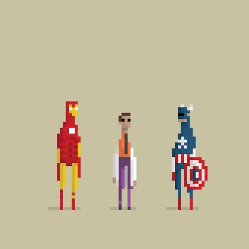 Pixel People&Heros