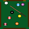 pixel pool table