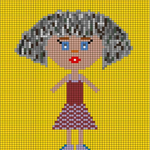 Pixel Pretty Dolls
