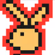 Pixel rabbit.