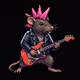 Pixel Rat Guitarist