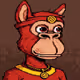 Pixel Red Ape