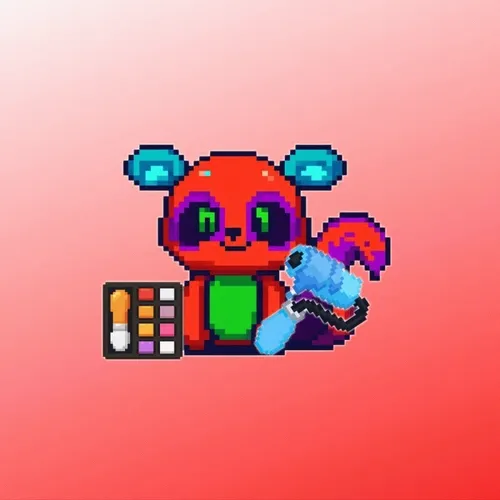 Pixel Squirrel Painter #1