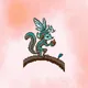 Pixel Squirrel with Fairy #3