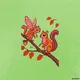 Pixel Squirrel with Fairy #4