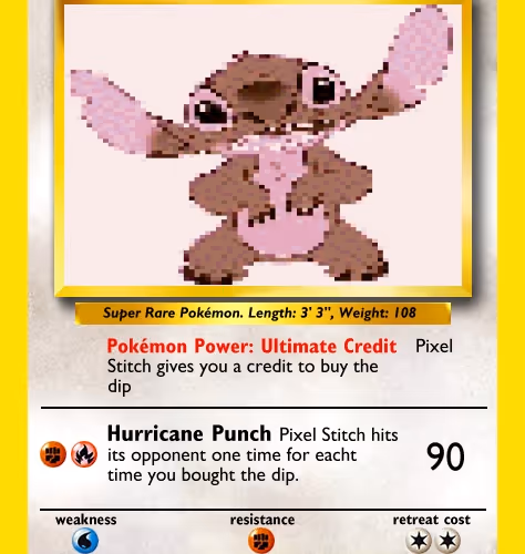 Pixel Stitch (NFT Card) #001