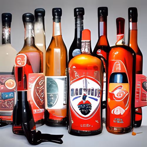NFT pixel alcohol