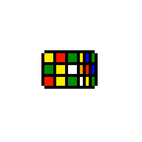 Pixel Animation Speed Cube