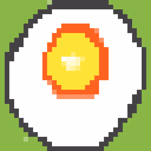 Pixelart half boil_official