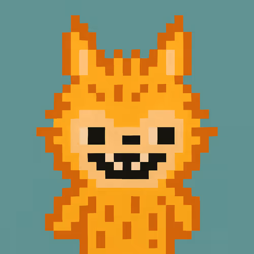 Pixelated Base Labubu