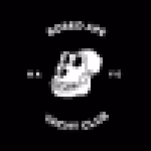 Pixelated Bored Monkey