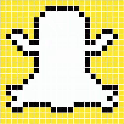 PIXELATED LOGO SOCIAL NETWORK