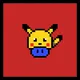 Pixelated Pikachu by Soki_Pixelated_Art