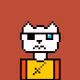 pixelated cats portraits