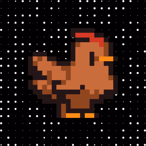 Pixelated Chicken