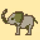 Pixelated Elephants
