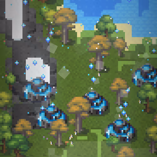 Pixelated Terrian