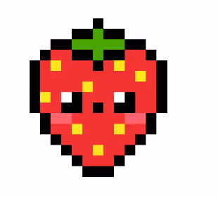 Pixel Cute Fruits