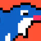Pixel Dolphins by JC