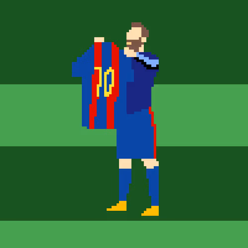 Pixel Iconic Messi