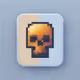 Pixel Icon Skull
