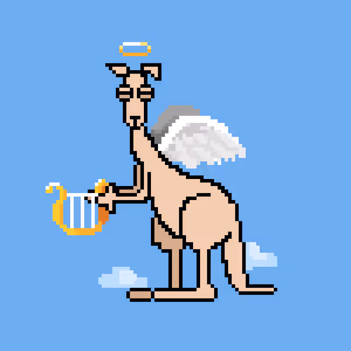 pixel kangaroos - old