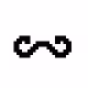 Pixel Mustache