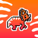 PixelSaurus Tri