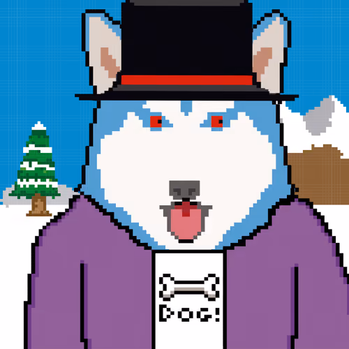 PixelsDogsHusky