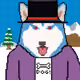 PixelsDogsHusky