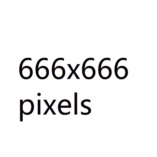 Pixel Sizes