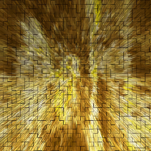 Abstact Pixels and Paint