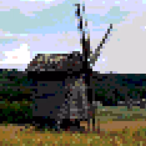 pixel windmill