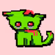 Pixel Zombie Cat