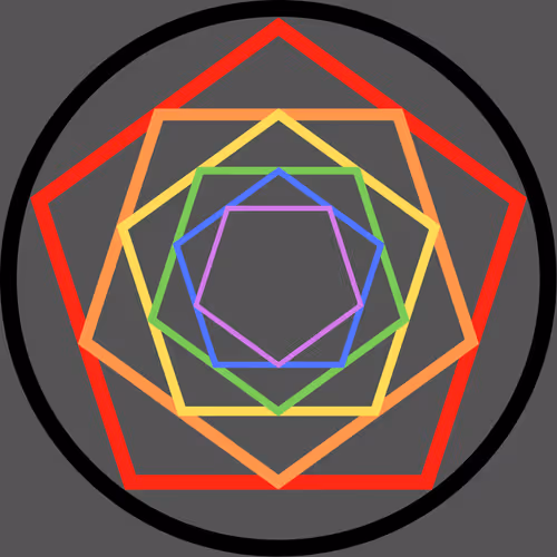 Platonic Solids 2D