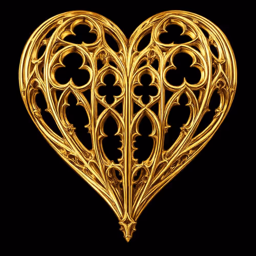 PLAY: Golden hart NFT