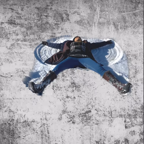 Playing in the Snow with Lee