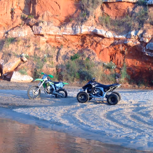 Playing on the river
