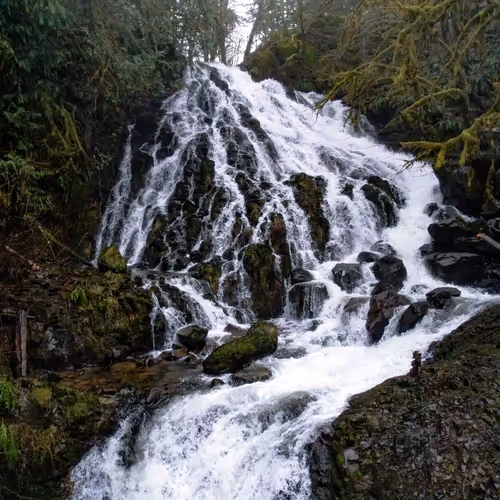 Via Drone: Waterfalls of the Pacific Northwest
