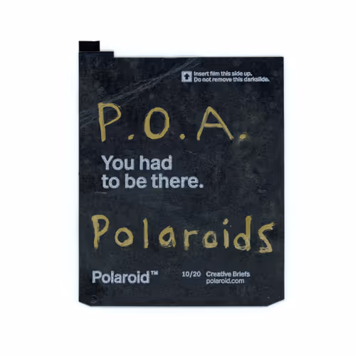 Proof Of Attendance Polaroids