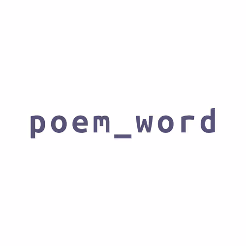 Poem Word