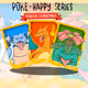 Poke-Happy Series (Kanto Starters) - old