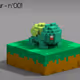 Poke Minecraft Voxel Art