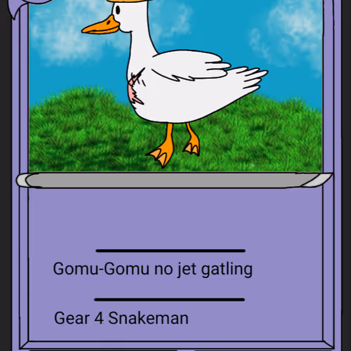 Pokeduck Card - old - old - old
